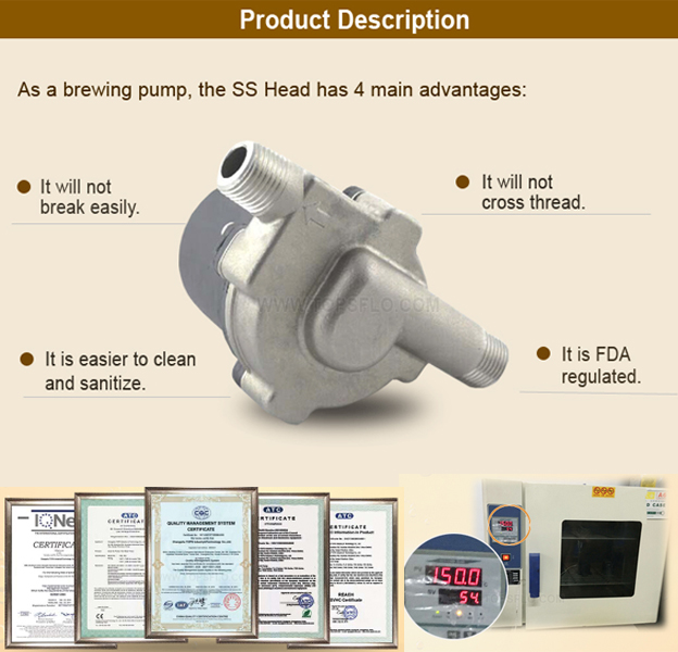 beer brewing pump