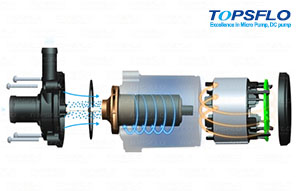Micro Brushless DC Water Pump Mamufacturer -TOPSFLO High-end Micro DC Pump 