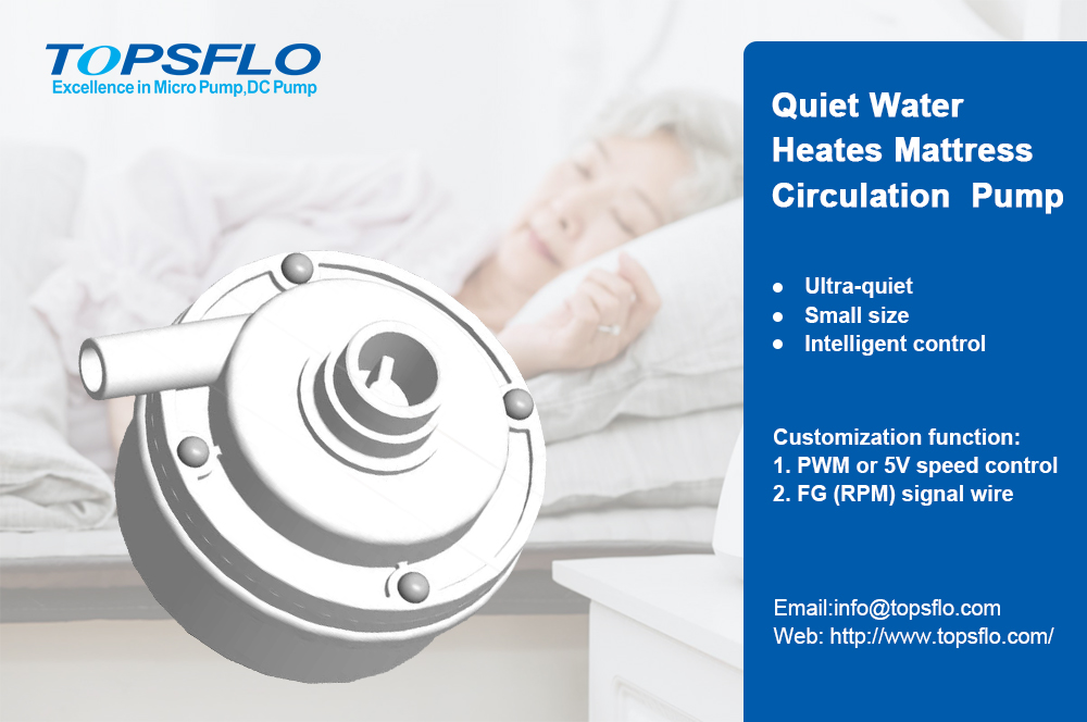 quiet water heated mattress circulation pump