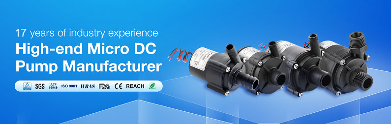 Mini Brushless DC 12v water pump manufacturer