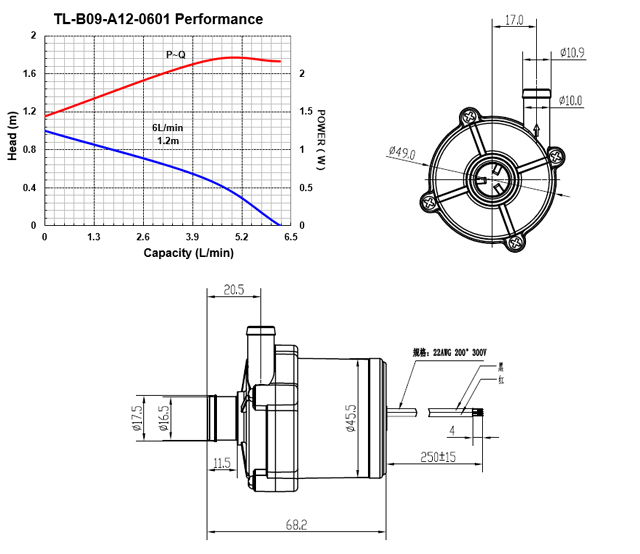 Quiet Warm Mattress Hot Water Circulation Pump