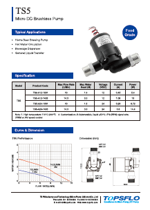 TS5- Home Brewing Beer Brushless DC Pump