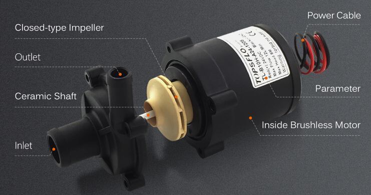 Mini Brushless DC Centrifugal Pump